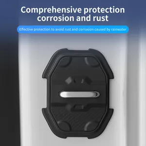 Protector de silicona para cerradura de puerta de coche, almohadilla absorbente de golpes anticolisión para <span class=keywords><strong>Jeep</strong></span> Grand Cherokee Cherokee Renegade <span class=keywords><strong>Compass</strong></span>, 4 Uds. - Product Image 4