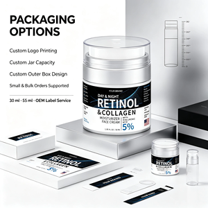 Crema Facial Hidratante con Retinol y Colágeno OEM, con Ácido Hialurónico y Niacinamida, Fabricante de Productos para el Cuidado de la Piel - Product Image 3