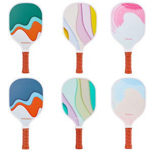 Pala de Pickleball de 39,5x19,5 cm, mango antideslizante de madera maciza, forma estándar, equipo deportivo para exteriores - Product Image 1