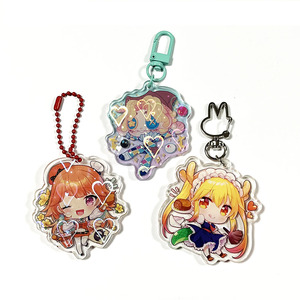 พวงกุญแจอะคริลิคโฮโลรูปหัวใจพิมพ์ลายตามสั่ง ประกายวิบวับ รัก โฮโลแกรม - Product Image 3