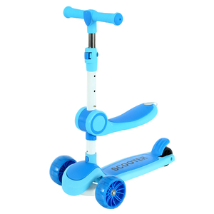 <span class=keywords><strong>Trottinette</strong></span> d'extérieur <span class=keywords><strong>3</strong></span>-en-1 à <span class=keywords><strong>3</strong></span> <span class=keywords><strong>roues</strong></span> en PU réglable pour enfants, avec siège, pour les <span class=keywords><strong>2</strong></span>-13 <span class=keywords><strong>ans</strong></span> – Meilleure vente - Product Image 3