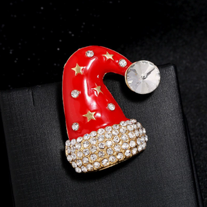 Broches personnalisées ajustables en émail motif flocon de neige de Noël, badges festifs assortis en alliage écologique, vente en gros hors ligne en vrac - Product Image 1