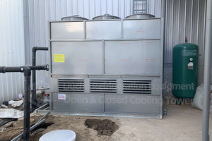 Tour de refroidissement en acier pour système de centre de données 10t – Conception de refroidissement à circuit fermé industriel assurant un fluide de process propre et - Product Image 6