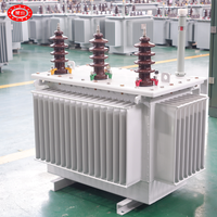 Transformateur abaisseur triphasé 20KV 22KV 75kva 200kva 500kva 630kva 480V immergé dans l'huile à enroulement en cuivre pour extérieur