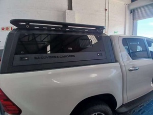 Toldo Retráctil Abatible <span class=keywords><strong>para</strong></span> Camioneta 4x4, Techo Rígido Impermeable de Aleación de Aluminio <span class=keywords><strong>para</strong></span> <span class=keywords><strong>Silverado</strong></span>, Ford Ranger, F-150 - Product Image 1