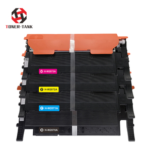 Cartouche de <span class=keywords><strong>toner</strong></span> couleur compatible <span class=keywords><strong>TONER</strong></span>-TANK 117A W2070A W2071A <span class=keywords><strong>W2072A</strong></span> W2073A pour imprimante HP Color Laser 150a 150nw 178fnw 179fnw - Product Image 1