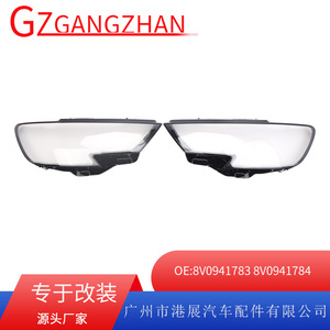 Couvre-phares Audi A3 8V0941783 Lentille PC transparente Modèles 2017-2020 Gauche Droite Compatible - Product Image 5