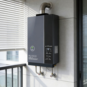 Chauffe-eau à gaz sans réservoir en acier inoxydable pour toute la <span class=keywords><strong>maison</strong></span>, à température constante, 24 kW, pour douche et salle de bain, <span class=keywords><strong>prix</strong></span> raisonnable - Product Image 4