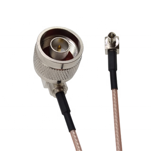 Cable de Extensión Pigtail RG316 de Baja Pérdida con Conector N Macho a Conector TS9 Macho en Ángulo Recto, Personalizado de Fábrica, 20CM para Antena - Product Image 3