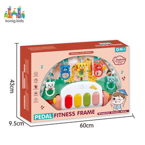 Alfombra <span class=keywords><strong>de</strong></span> Juego <span class=keywords><strong>de</strong></span> Algodón Suave para Bebés <span class=keywords><strong>de</strong></span> 0 a 24 Meses, <span class=keywords><strong>Gimnasio</strong></span> <span class=keywords><strong>de</strong></span> <span class=keywords><strong>Actividades</strong></span> Unisex - Product Image 5