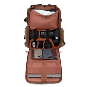 Outdoor <b>Backpack</b> Waterproof Canvas Dual-Shoulder Photography Bag Mirrorless <b>Cameras</b> Case Drones - Product Image 3