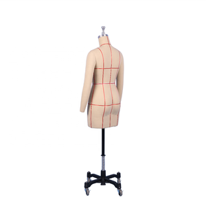 Offre Spéciale taille personnalisée femme demi-corps robe drapé buste forme support <span class=keywords><strong>réglable</strong></span> en fibre <span class=keywords><strong>de</strong></span> verre <span class=keywords><strong>couture</strong></span> vêtements torse femmes <span class=keywords><strong>Mannequin</strong></span> - Product Image 5