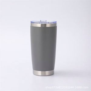 Gobelet de voyage isotherme en acier inoxydable de 30 oz pour latte glacé, mug de voiture - Product Image 5