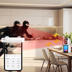 Nhà thông minh 2.8 \ "IPS không dây an ninh CCTV Mạng camera với cuộc gọi video theo dõi con người & Tầm nhìn ban đêm - Product Image 4