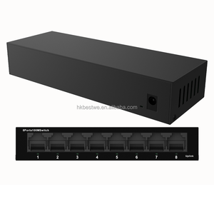 Switch Ethernet Rápido Sin Ventilador de 10/100 Mbps con 8 Puertos FE, Switch de Red No Administrado con 8 RJ45 para el Hogar - Product Image 3