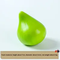 Modèle de figue artificielle en plastique, écologique, léger, fait main, vente directe d'usine, décoration créative pour magasin de fruits artificiels