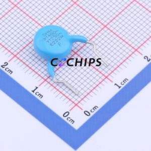 Condensador de Seguridad DCF222M36Y5UG7DK0A0, Componente de Montaje en Orificio (THT), P=10mm 2.2nF 20% 250V/400V X1, Y1 - Product Image 1