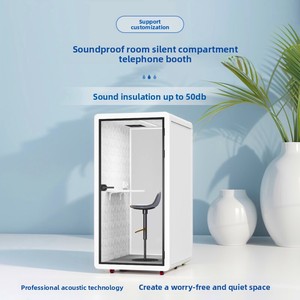 Phòng thu âm di động hiện đại cho phát trực tiếp, quầy lễ tân văn phòng, cabin ngủ, phòng karaoke gia đình, phòng đàn piano - cách âm để tạo không gian yên tĩnh - Product Image 6