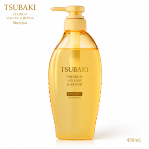 TSUBAKI Premium Volume And Repair Japanese <b>Shampoo</b> 450ml Floral Camellia Hair Care For Flat Fine Damaged Hair - Product Image 5
