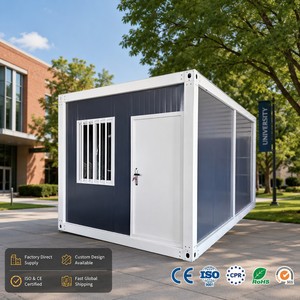 Casa Contenedor Residencial Expandible de 20 pies - Hogar <span class=keywords><strong>Modular</strong></span> Pequeño Listo para Enviar, Prefabricado, Desmontable, de Panel Sándwich de Acero Moderno - Product Image 1
