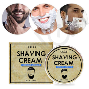 Crème à raser bio personnalisée pour hommes, marque privée, 100g, soin hydratant naturel pour la <span class=keywords><strong>barbe</strong></span> - Product Image 5