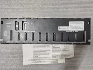 Plaque de base CPU Turbo intégrée à 10 emplacements 80188 10 MHz 12 <span class=keywords><strong>KB</strong></span> 0,6 ms par scan de 1K <span class=keywords><strong>320</strong></span> E/S - IC693CPU323 - Product Image 3