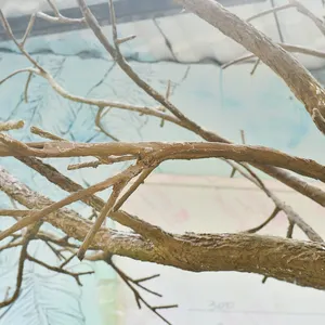 Tronco de árbol seco de fibra de vidrio realista Guangzhou haihong accesorios personalizados estilo Retro DIY tronco de árbol falso árbol artificial sin hojas
