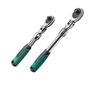 Chất lượng 1/2 \ "1/4 \" 1/8 \ "thép linh hoạt Ratchet cờ lê di chuyển đầu Kính thiên văn thiết kế Metric nhanh chóng tự động sửa chữa công cụ mô-men xoắn - Product Image 5