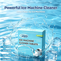 Formule supérieure pour éliminer les dépôts de calcaire et améliorer le débit d'eau dans les tablettes nettoyantes pour machines à glace