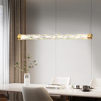 Lustre de bar de cuisine, luminaire suspendu LED pour salle à manger, luminaires suspendus pour restaurant, bar, lustre suspendu