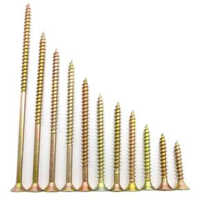 Vis auto-taraudeuses de haute qualité pour panneaux de particules, tête fraisée, emballage en vrac - Product Image 1