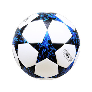 Factory Direct Offizielle Größe 4 5 Fuß<span class=keywords><strong>ball</strong></span> Star Pattern PU-<span class=keywords><strong>Material</strong></span> Kunden spezifisch bedrucktes Logo für Match und Training Fuß<span class=keywords><strong>ball</strong></span> - Product Image 2