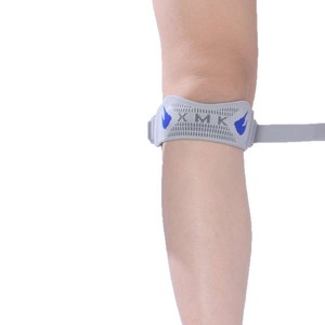 Silicone compression patellar brace for sports, fitness, <b>badminton</b>, cycling, hiking, breathable shock absorption, unisex - Product Image 5