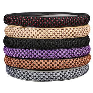 مقود رياضي أنيق للشاحنات الجلدية وغطاء صيفي حرير عبر الحدود تصميم مبدع من أمازون - Product Image 2