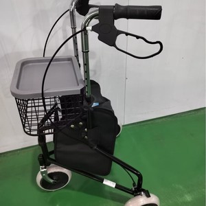Déambulateur pliable à trois roues Shunkangda avec panier et sac pour personnes âgées, aide à la mobilité - Product Image 2