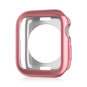 Étui de protection pour <span class=keywords><strong>Apple</strong></span> Watch 7/8/9 en TPU plaqué, avec découpe pour la caméra et trou circulaire, prix usine - Product Image 5