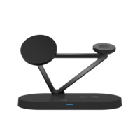 Nouvelle technologie de chargeur sans fil avec lumière nocturne, charge rapide pour smartphone
