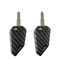 Porte-clés pliable universel, 20 pièces, couvercle de Conversion automatique, Pop-up, pour clé de moto, emblème de personnalité, tendance