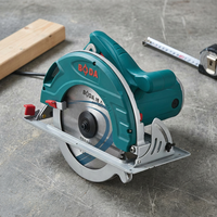 Scie circulaire à base métallique 235 mm 2000 W, coupe-bois électrique avec protection de sécurité, profondeur de coupe inclinée réglable, poignée ergonomique