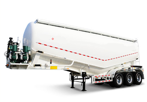 Remolque Cisterna para Cemento de 3 Ejes y 40cbm, Precio Económico de Fábrica China, Camión Cisterna para Transporte de Cemento en Polvo - Product Image 2