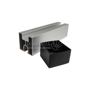 Cubierta de tapa de extremo de riel <span class=keywords><strong>solar</strong></span> para <span class=keywords><strong>perfil</strong></span> 40x40mm Acabado Accesorios de riel <span class=keywords><strong>solar</strong></span> Sistema de montaje de <span class=keywords><strong>panel</strong></span> <span class=keywords><strong>solar</strong></span> - Product Image 3