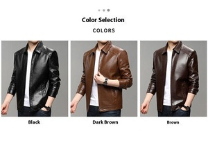 Mô hình bùng nổ mù<span class=keywords><strong>a</strong></span> thu mù<span class=keywords><strong>a</strong></span> đông nam Áo Khoác Da Cừu giản dị lót lông cừu dày CHA len ấm cúng cho nam giới - Product Image 3