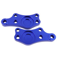 AUSO Nouveau Adaptateur de Volant Drift en Aluminium Billet, Kit d'Augmentation de l'Angle de Volant de 25% pour Toyota Mark II JZX100 OBP003