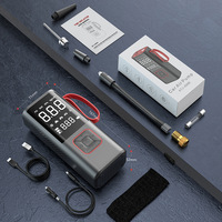 Compresseurs d'air électriques sans fil ATJ-6988 6000mAh 12V DC pour gonflage de pneus de voiture avec batterie externe