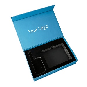 Caja de Regalo Magnética de Papel con Estampado en Caliente Ecológico Personalizado con Logotipo para Aniversario de Cliente Empresarial - Product Image 1