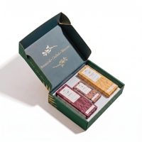 Boîte d'emballage en carton ondulé E Flute personnalisée, épaisseur sur mesure, boîte d'expédition pour café ou en-cas