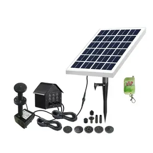 new 9w solar water fountain water pump with pond (JT-280-9W)