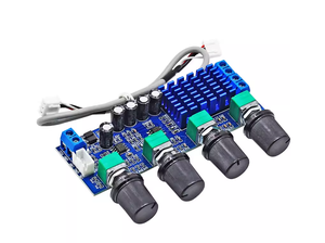 לוח מגבר שמע עשה זאת בעצמך 2*80W מודול כוונון בס/אמצע/טרבל בעל עוצמה גבוהה DC12-24V - Product Image 2