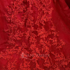 Lsmu145 Robes de Quinceañera Vertes, Robes de 15 Ans Rouges, Robes de Quinceañera Bleu Marine Jancember - Product Image 4