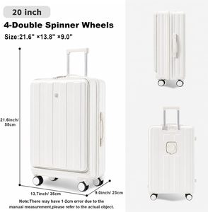 Ensemble de valises trolley légères et imperméables à 4 roues - Product Image 6